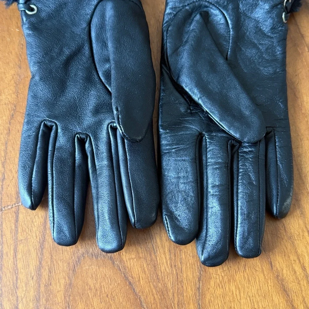 LOFT black leather